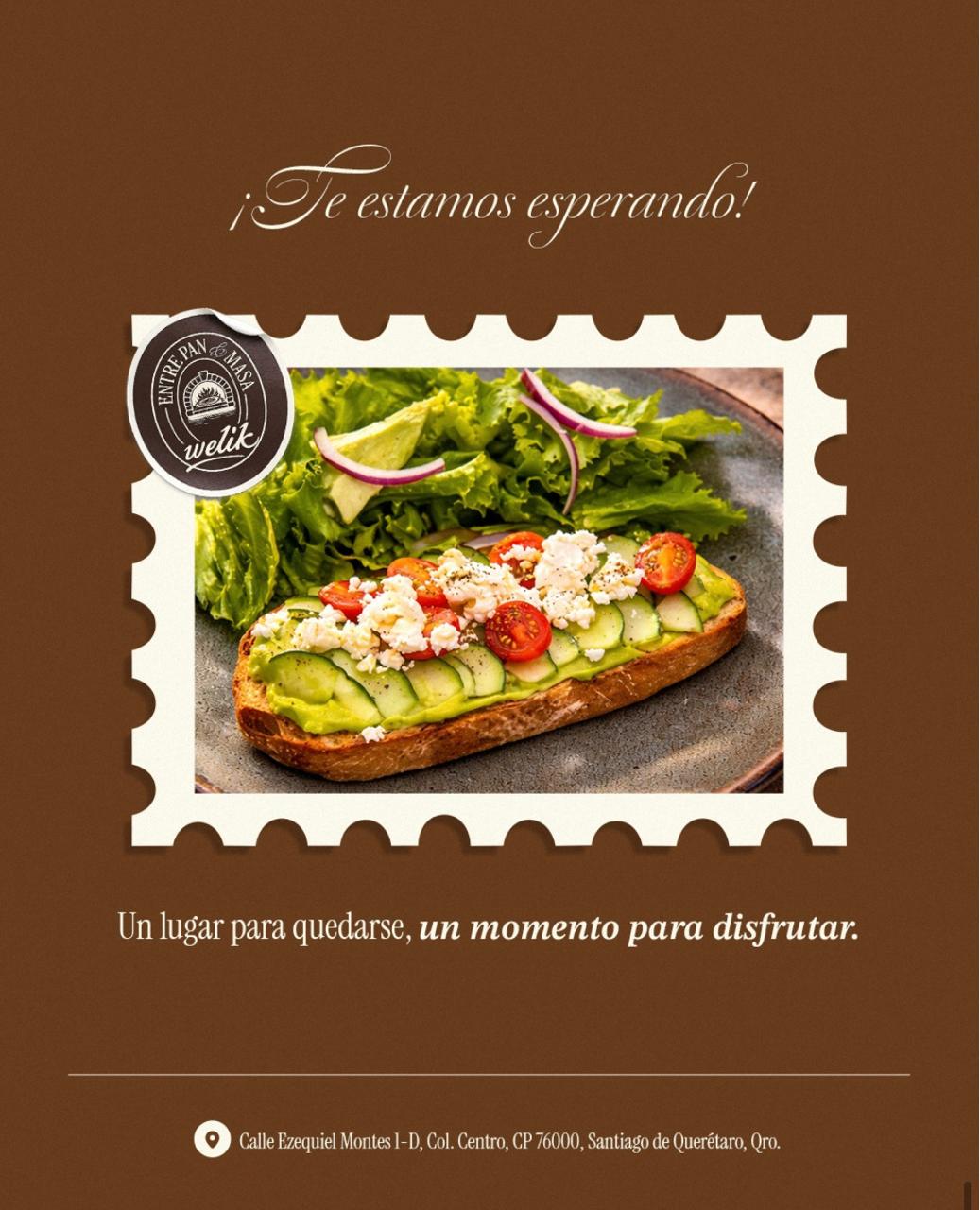 Toast de aguacate — Welik Querétaro